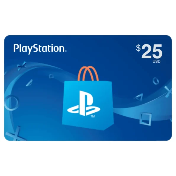 $25 PSN Gift Card (US) – Instant Digital Code for PlayStation Store Access