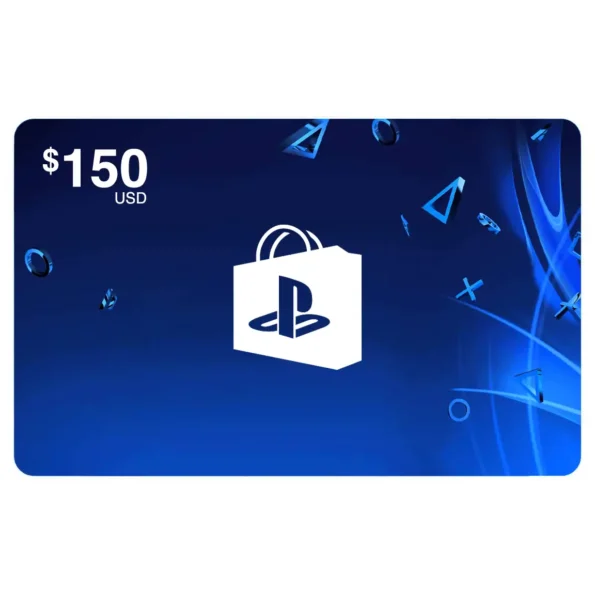 PlayStation Network $150 Gift Card – Digital Credit for Games, Add-ons, and DLC