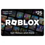 Roblox Gift Card $25 – Instant Digital Code for Robux and Avatar Upgrades