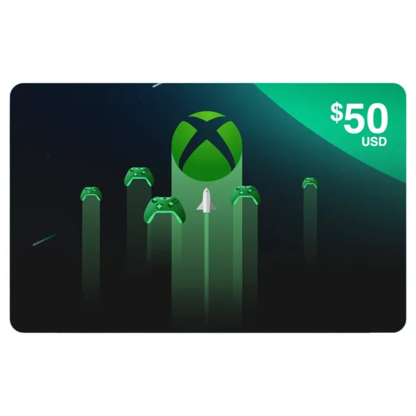 $50 Xbox Gift Card - Perfect Gift for Gamers